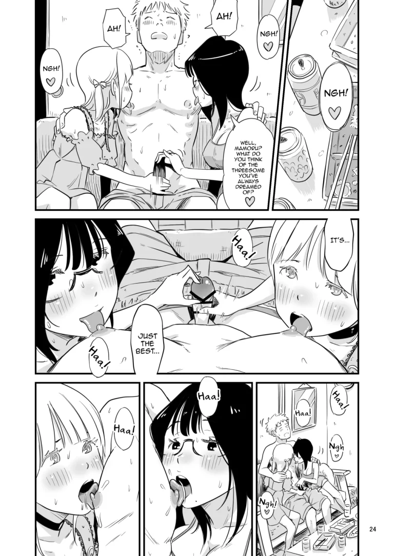 Goissho ni Otokonoko wa Ikaga desu ka porn comic picture 23