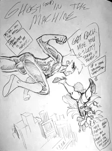 Goof Off: Ghost (Depp) in the Machine porn comic picture 1