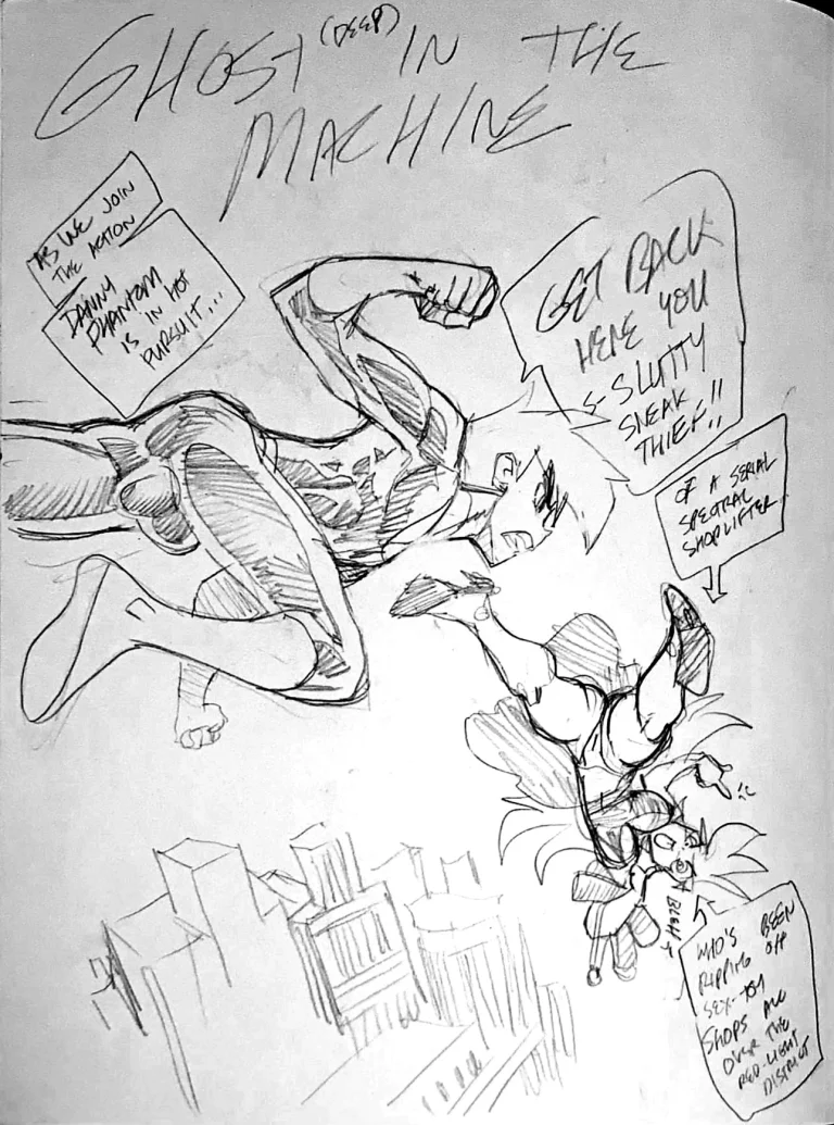 Goof Off: Ghost (Depp) in the Machine porn comic picture 1