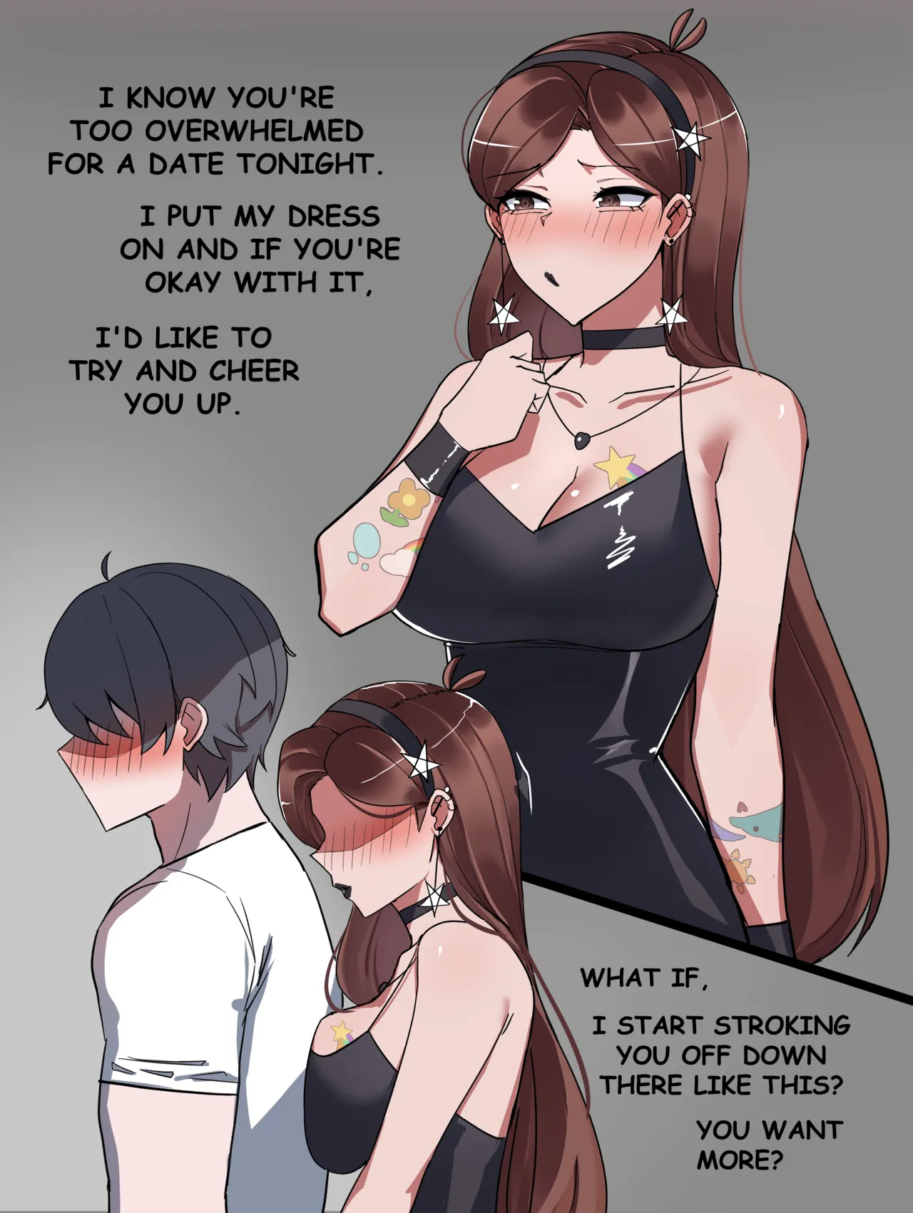 Goth Mabel porn comic picture 3