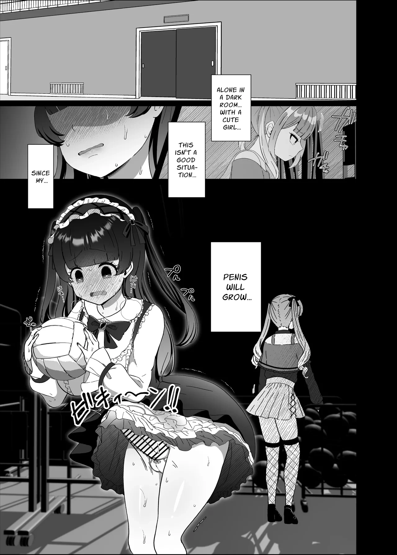Gothic Fashion Futanari vs Jirai-kei Style Provocateur | Futanari Lolita vs Jiraikei Mesugaki 〜Kiyowa na Futanari Joshi wo Odoshita hazu ga Gyaku ni Okasare chatta!〜 porn comic picture 2