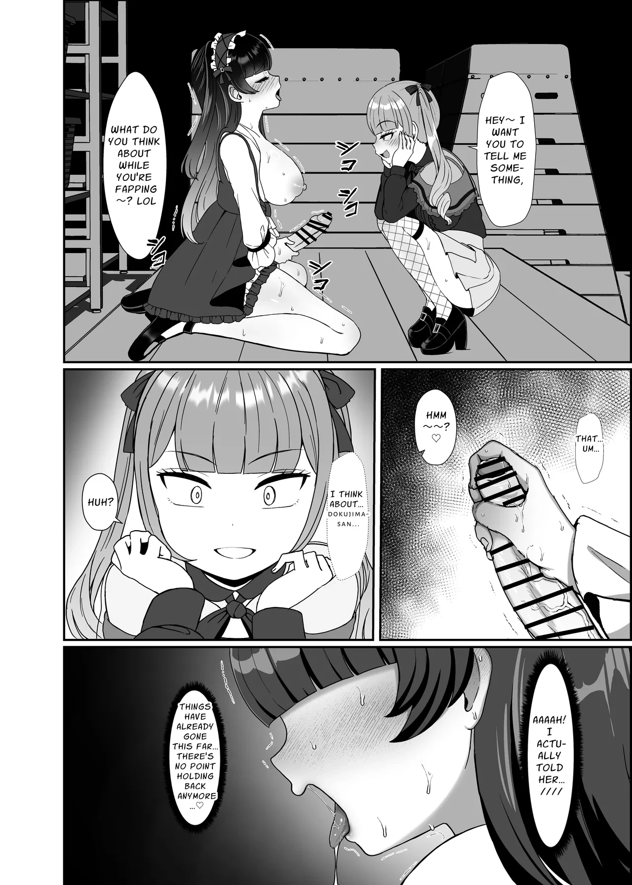 Gothic Fashion Futanari vs Jirai-kei Style Provocateur | Futanari Lolita vs Jiraikei Mesugaki 〜Kiyowa na Futanari Joshi wo Odoshita hazu ga Gyaku ni Okasare chatta!〜 porn comic picture 17
