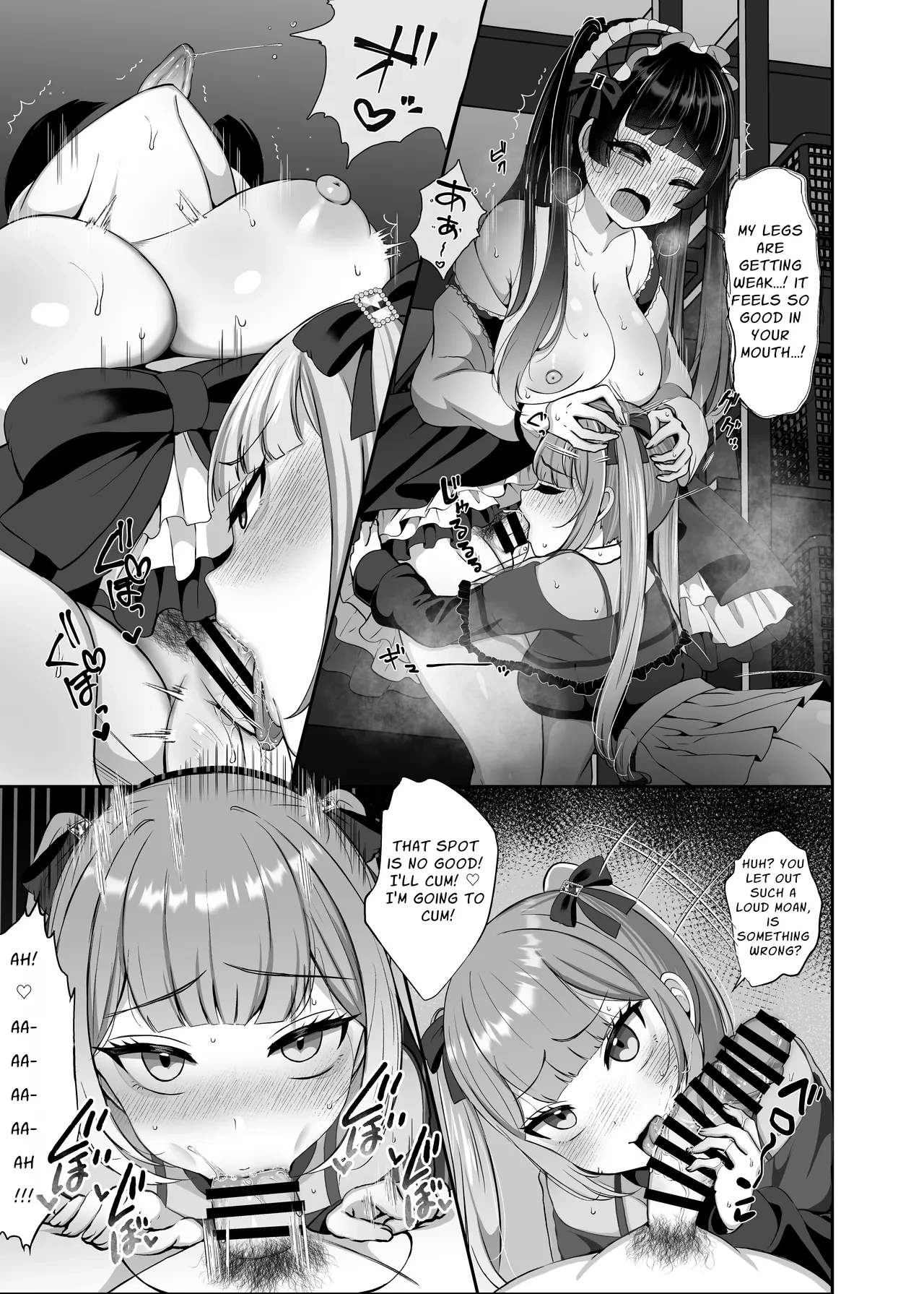 Gothic Fashion Futanari vs Jirai-kei Style Provocateur | Futanari Lolita vs Jiraikei Mesugaki 〜Kiyowa na Futanari Joshi wo Odoshita hazu ga Gyaku ni Okasare chatta!〜 porn comic picture 28