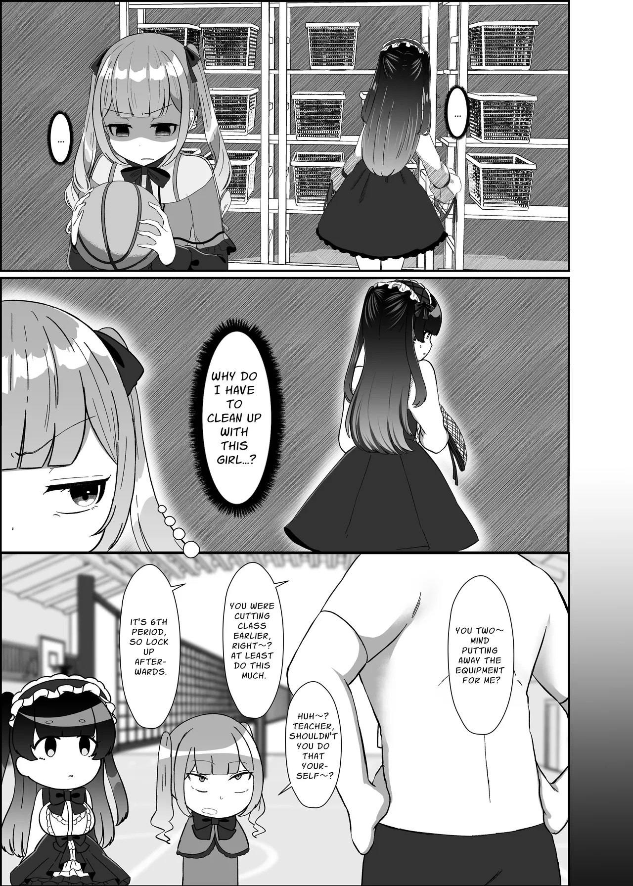 Gothic Fashion Futanari vs Jirai-kei Style Provocateur | Futanari Lolita vs Jiraikei Mesugaki 〜Kiyowa na Futanari Joshi wo Odoshita hazu ga Gyaku ni Okasare chatta!〜 porn comic picture 4