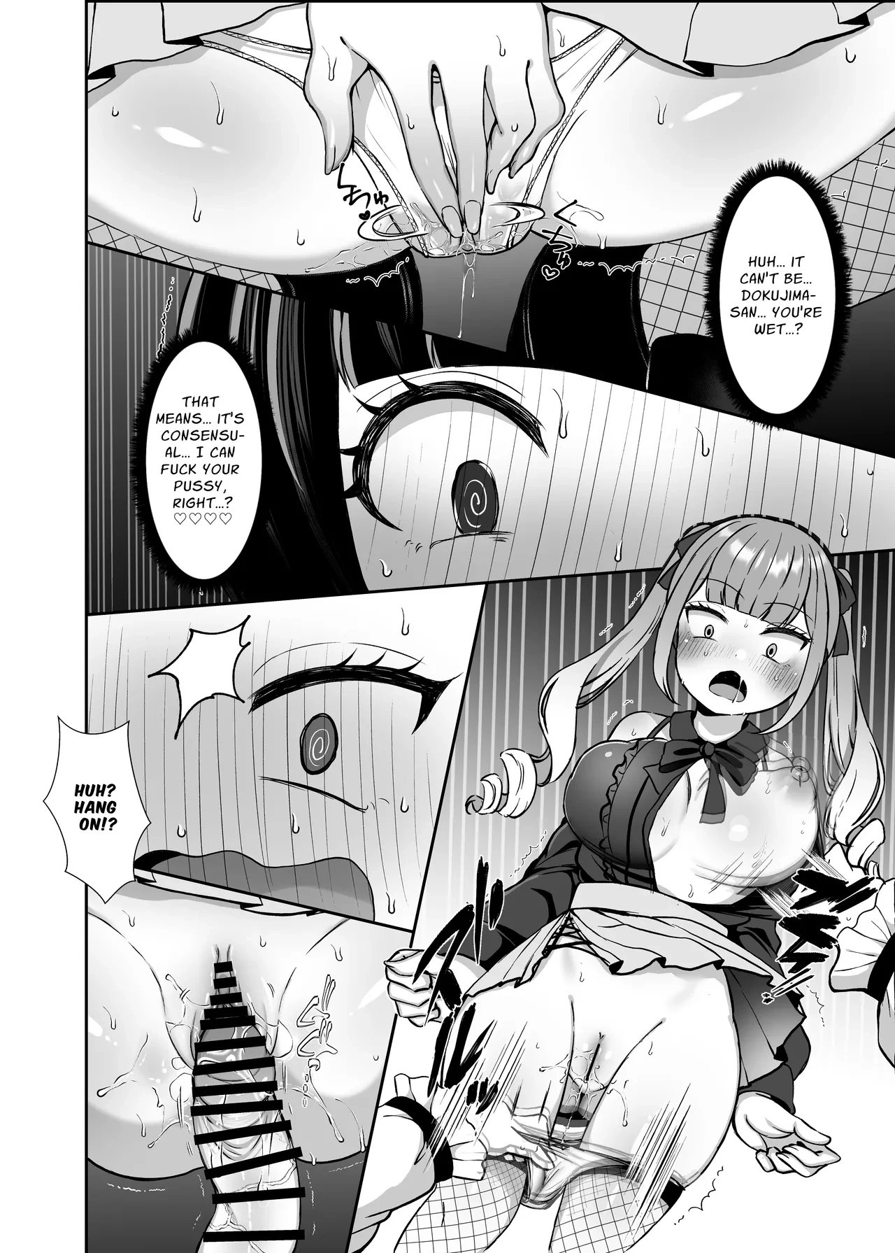 Gothic Fashion Futanari vs Jirai-kei Style Provocateur | Futanari Lolita vs Jiraikei Mesugaki 〜Kiyowa na Futanari Joshi wo Odoshita hazu ga Gyaku ni Okasare chatta!〜 porn comic picture 31