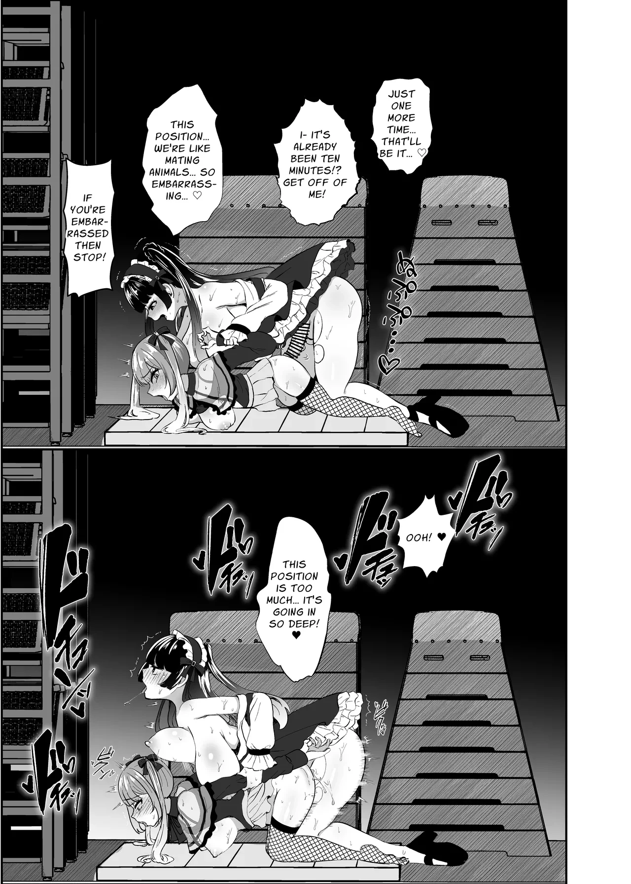 Gothic Fashion Futanari vs Jirai-kei Style Provocateur | Futanari Lolita vs Jiraikei Mesugaki 〜Kiyowa na Futanari Joshi wo Odoshita hazu ga Gyaku ni Okasare chatta!〜 porn comic picture 40