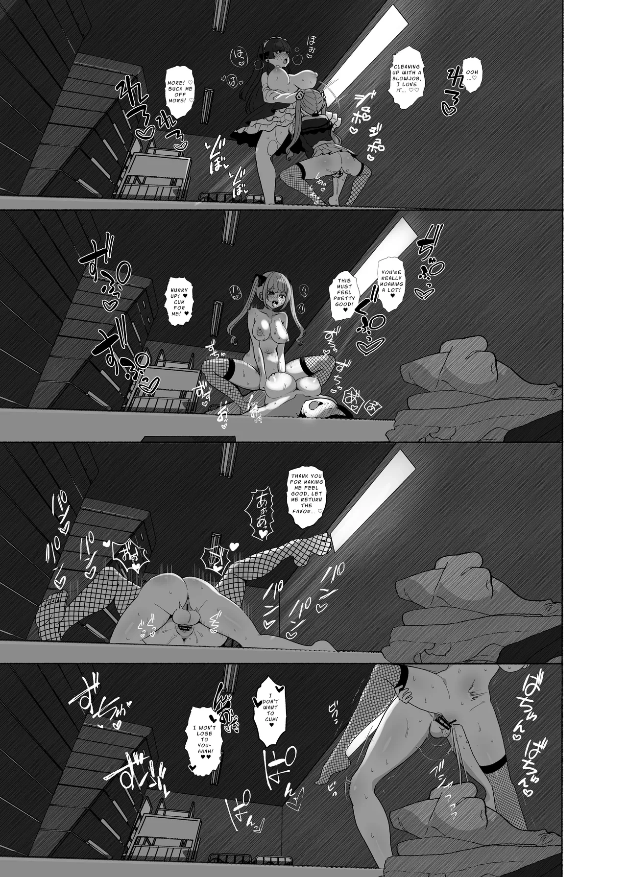 Gothic Fashion Futanari vs Jirai-kei Style Provocateur | Futanari Lolita vs Jiraikei Mesugaki 〜Kiyowa na Futanari Joshi wo Odoshita hazu ga Gyaku ni Okasare chatta!〜 porn comic picture 42