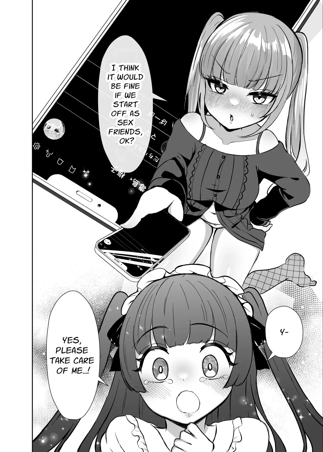 Gothic Fashion Futanari vs Jirai-kei Style Provocateur | Futanari Lolita vs Jiraikei Mesugaki 〜Kiyowa na Futanari Joshi wo Odoshita hazu ga Gyaku ni Okasare chatta!〜 porn comic picture 61