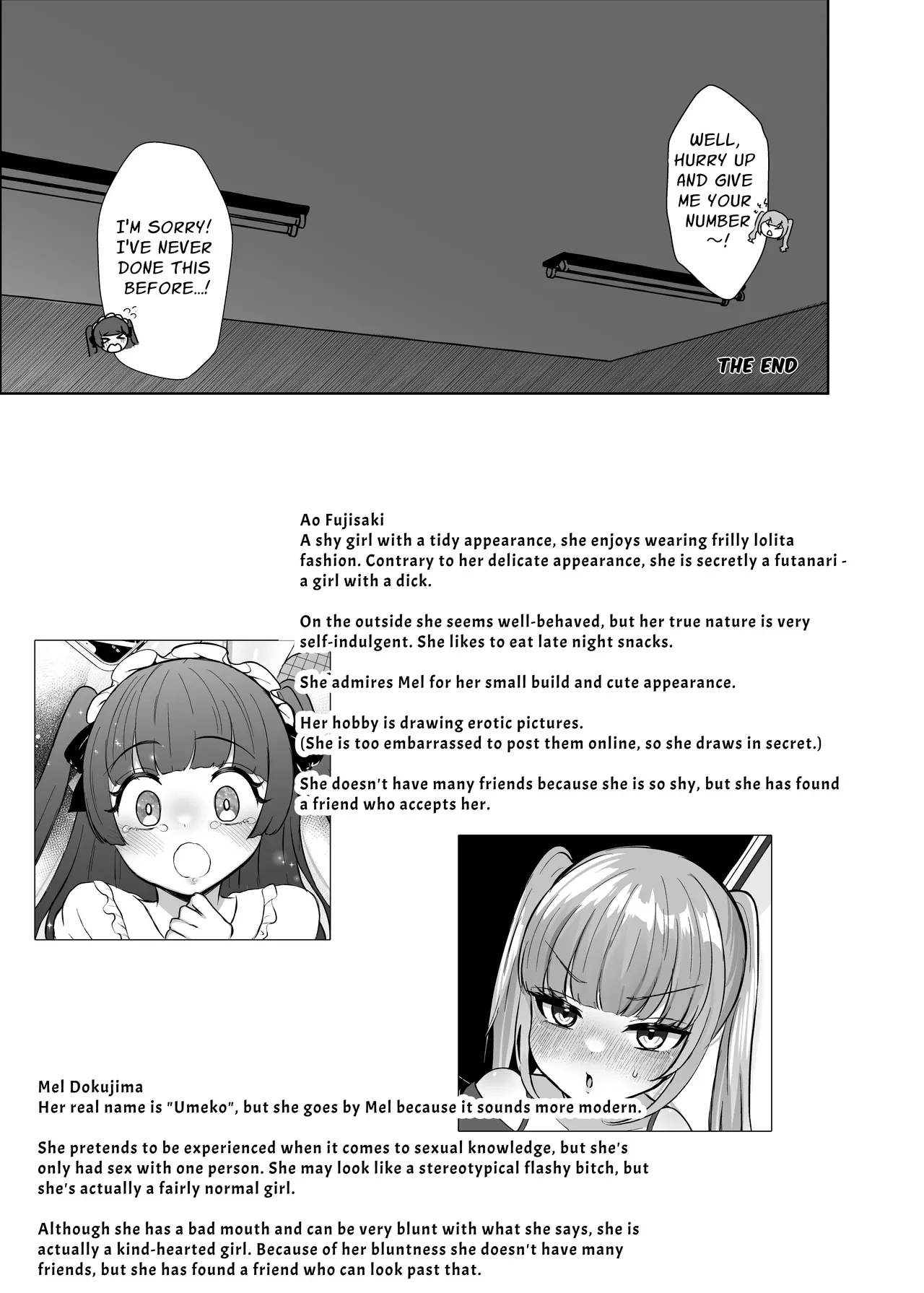 Gothic Fashion Futanari vs Jirai-kei Style Provocateur | Futanari Lolita vs Jiraikei Mesugaki 〜Kiyowa na Futanari Joshi wo Odoshita hazu ga Gyaku ni Okasare chatta!〜 porn comic picture 62