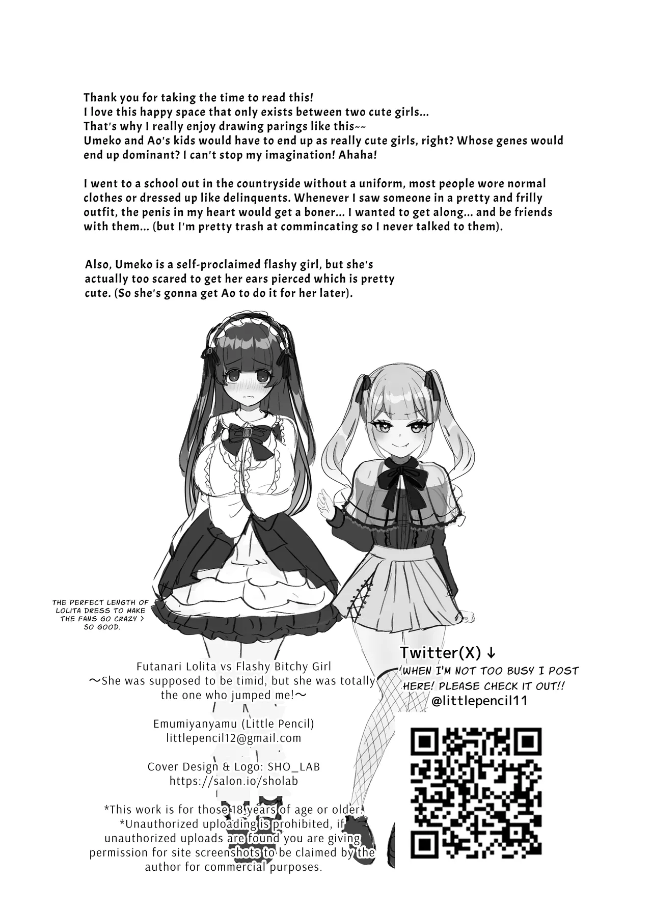 Gothic Fashion Futanari vs Jirai-kei Style Provocateur | Futanari Lolita vs Jiraikei Mesugaki 〜Kiyowa na Futanari Joshi wo Odoshita hazu ga Gyaku ni Okasare chatta!〜 porn comic picture 63