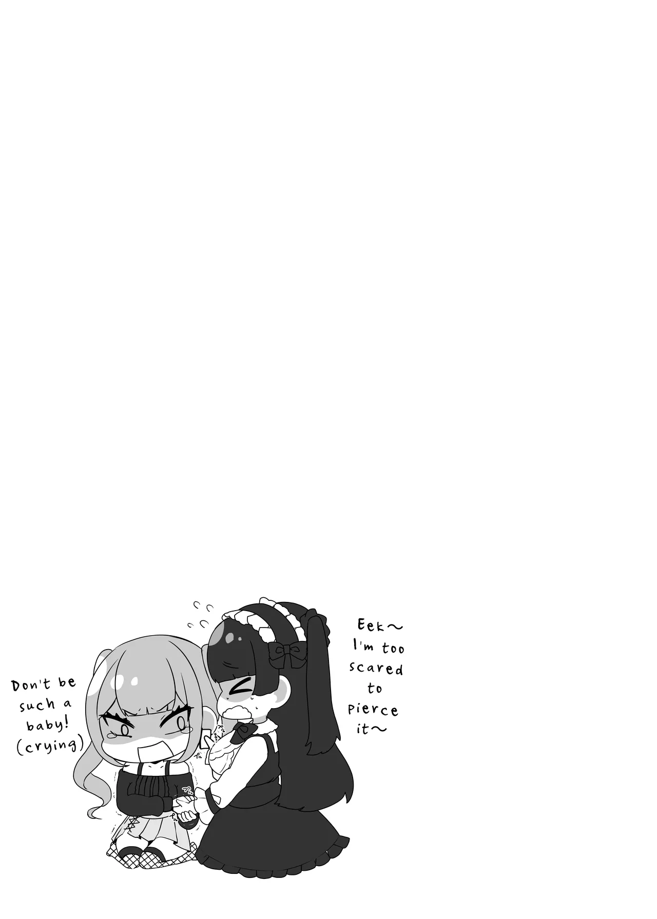 Gothic Fashion Futanari vs Jirai-kei Style Provocateur | Futanari Lolita vs Jiraikei Mesugaki 〜Kiyowa na Futanari Joshi wo Odoshita hazu ga Gyaku ni Okasare chatta!〜 porn comic picture 64
