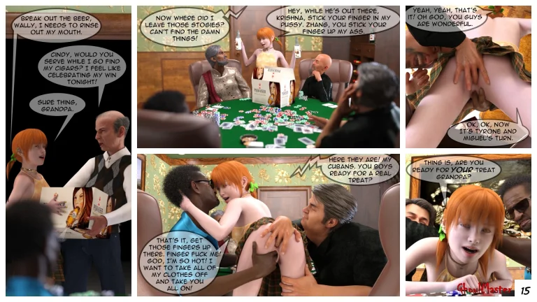 Grandpa's Poke Her Night 1 porn comic picture 15