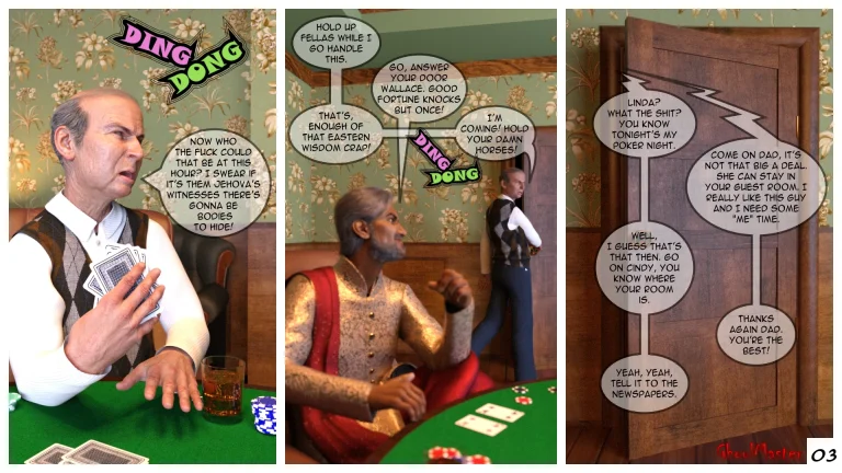 Grandpa's Poke Her Night 1 porn comic picture 3