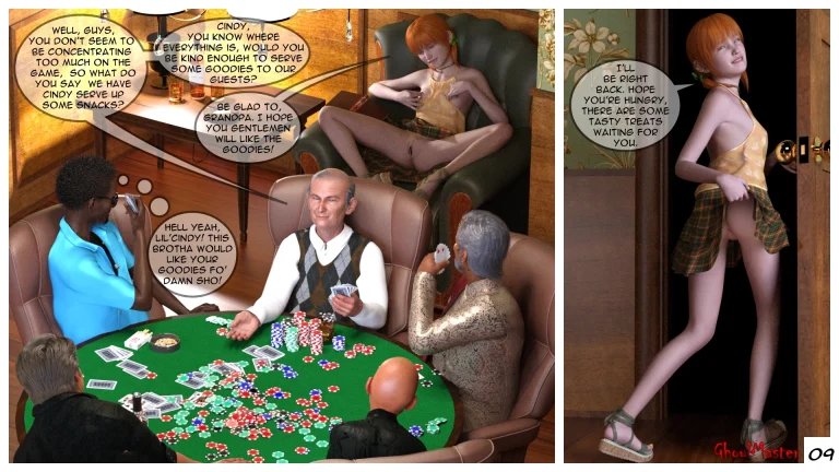 Grandpa's Poke Her Night 1 porn comic picture 9