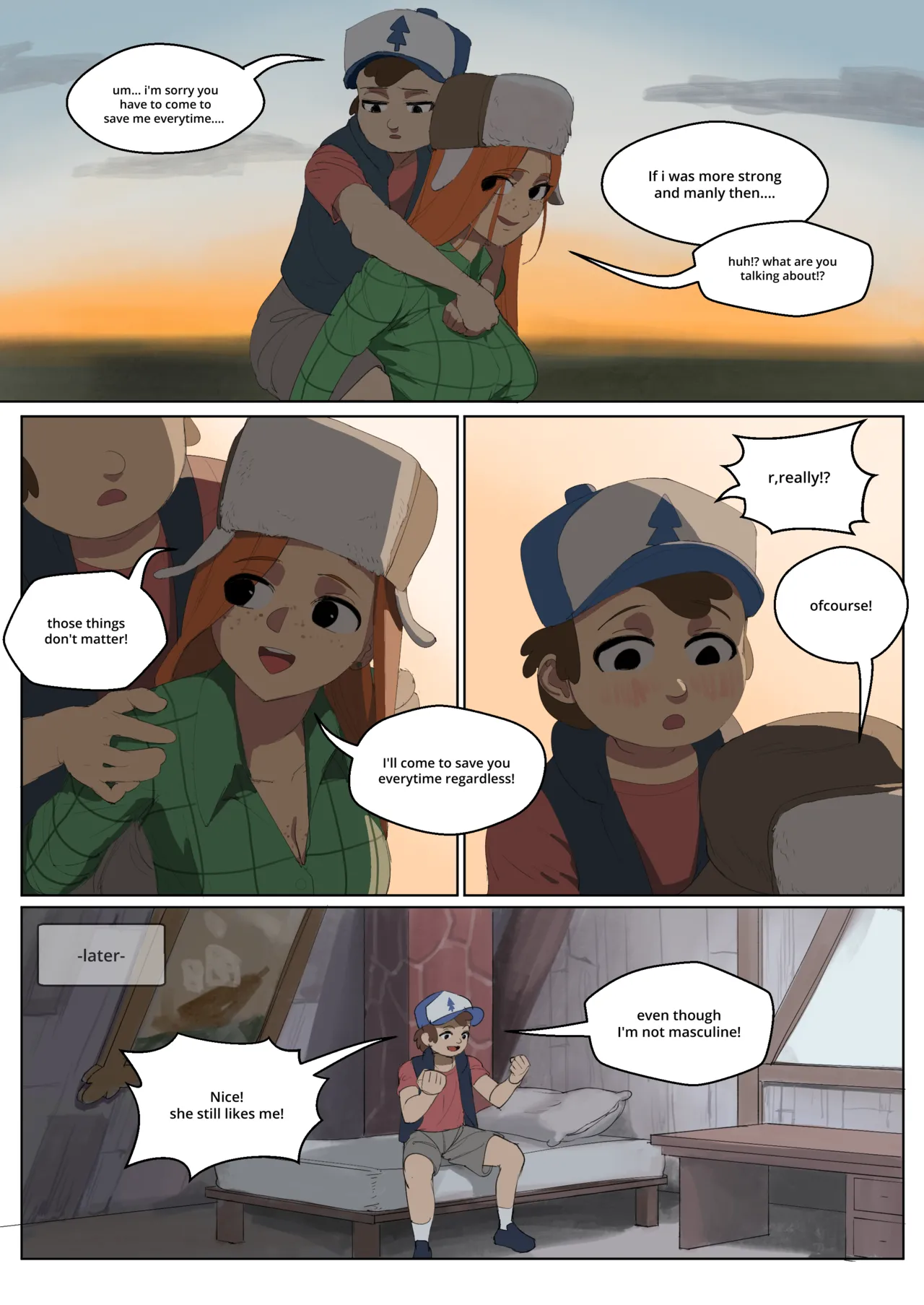 Gravity Falls Saga porn comic picture 2