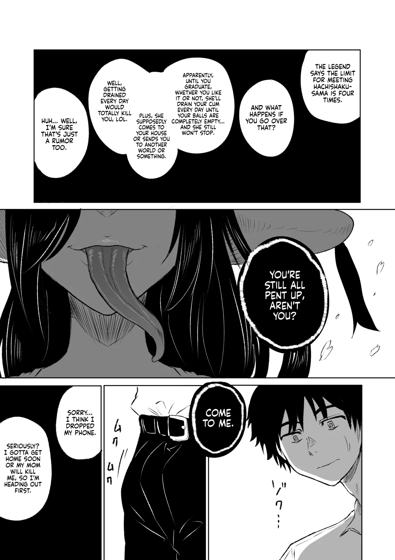 Hachishaku-Sama - The Encounter and the Drain | Hasshaku-sama - Deai to Sakushu porn comic picture 14