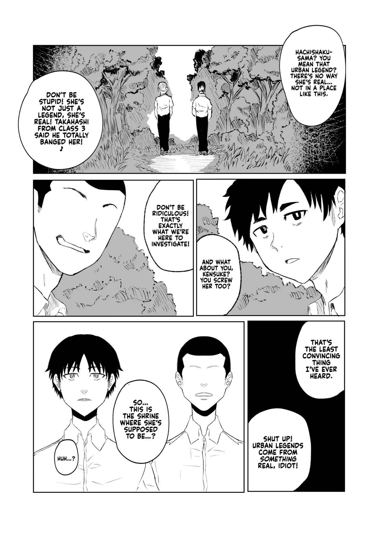 Hachishaku-Sama - The Encounter and the Drain | Hasshaku-sama - Deai to Sakushu porn comic picture 2