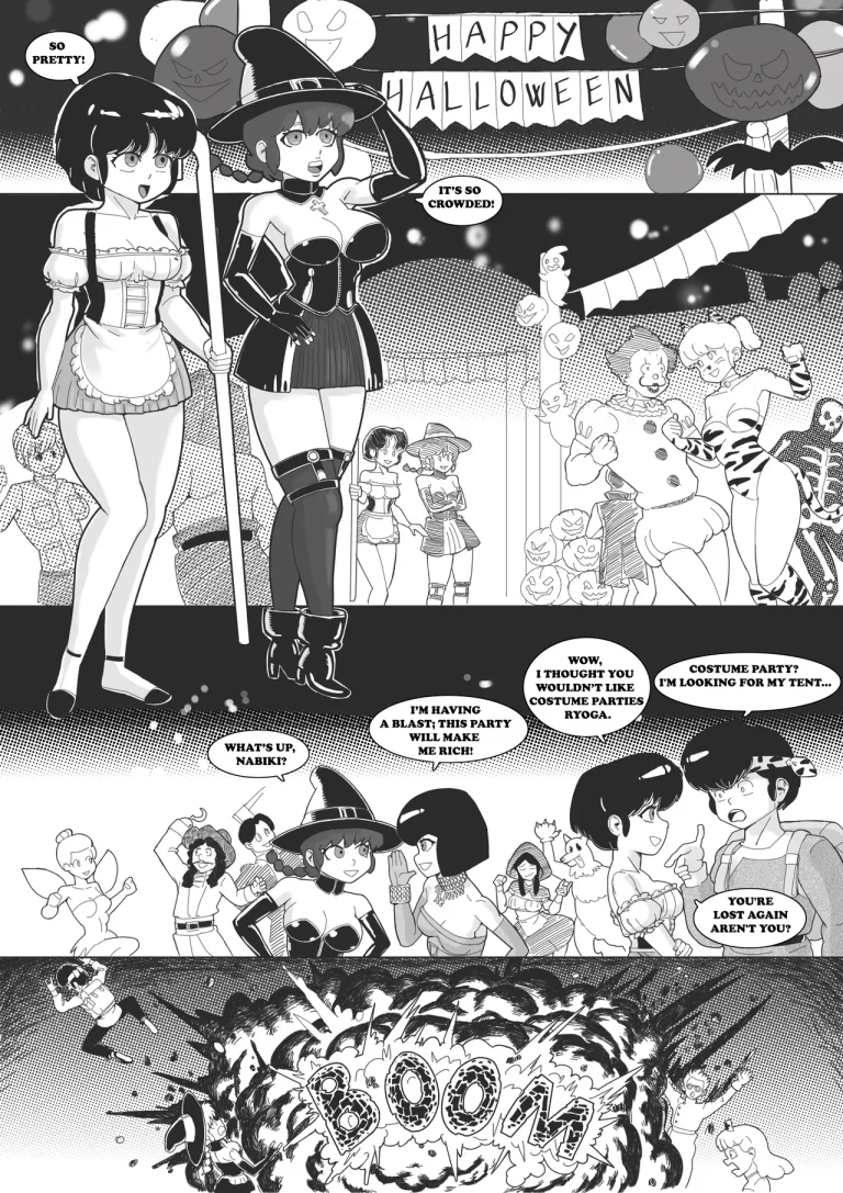 Halloween Fever porn comic picture 2