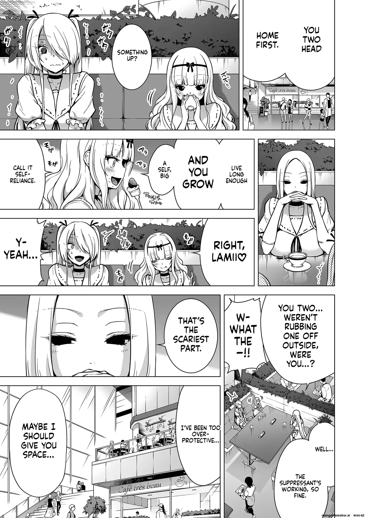 Hands-On Draining with Three Succubus Sisters 2 porn comic picture 68