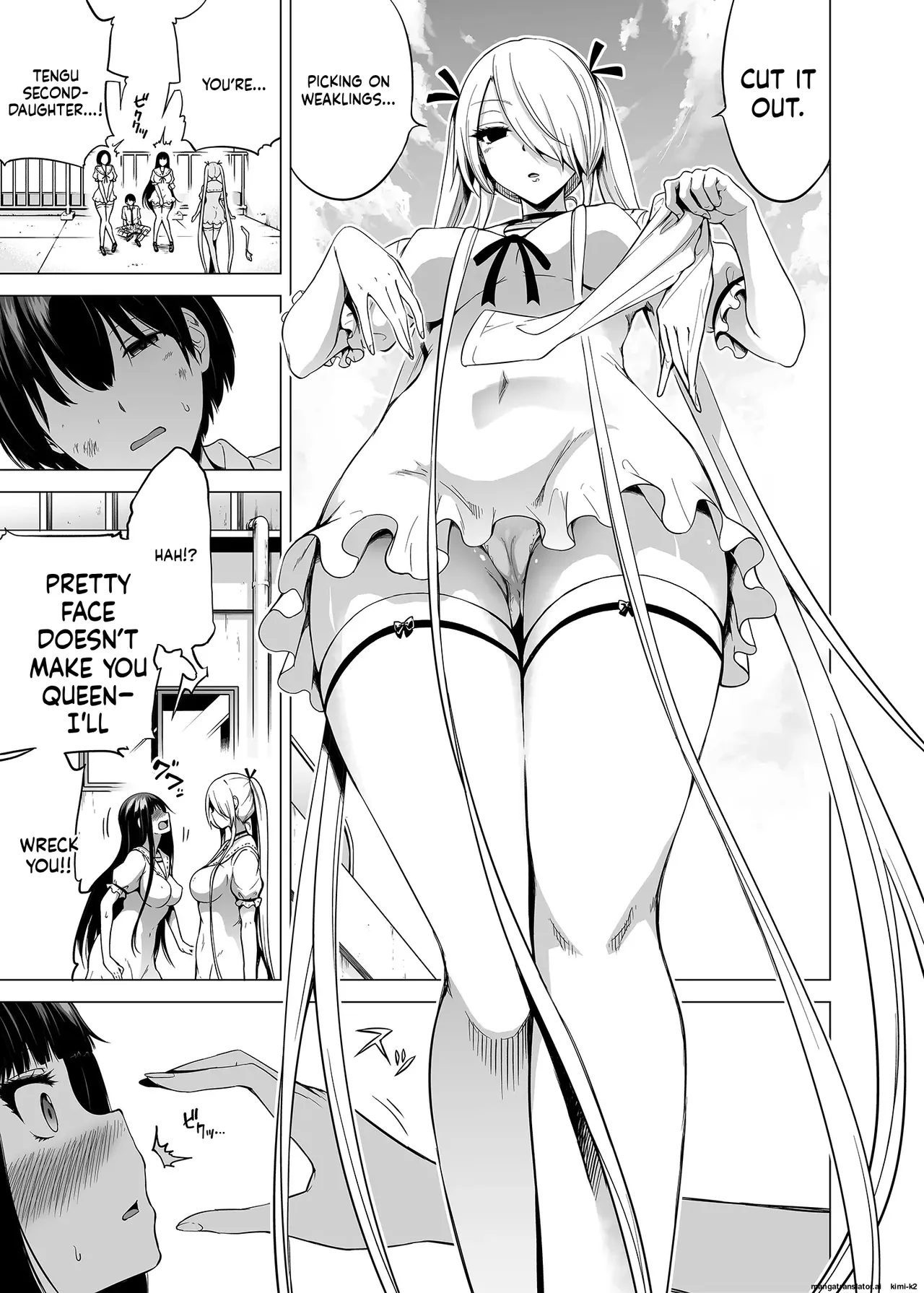 Hands-On Draining with Three Succubus Sisters porn comic picture 18