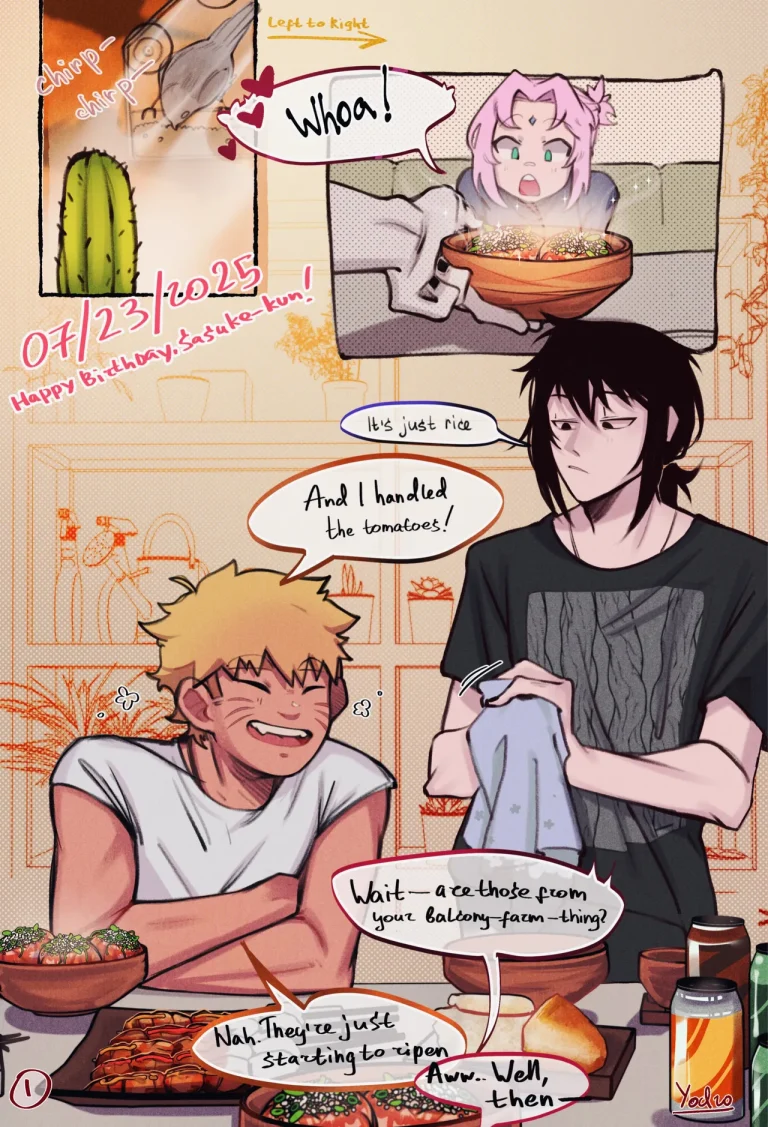 Happy Birthday, Sasuke-kun porn comic picture 1