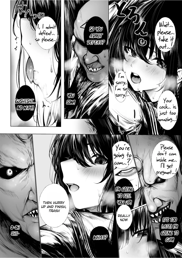 Haraiya Isn't Going to Lose to a Little Demon | Haraiya wa Kooni ni Nanka Makenai Haiboku Route Ban porn comic picture 8