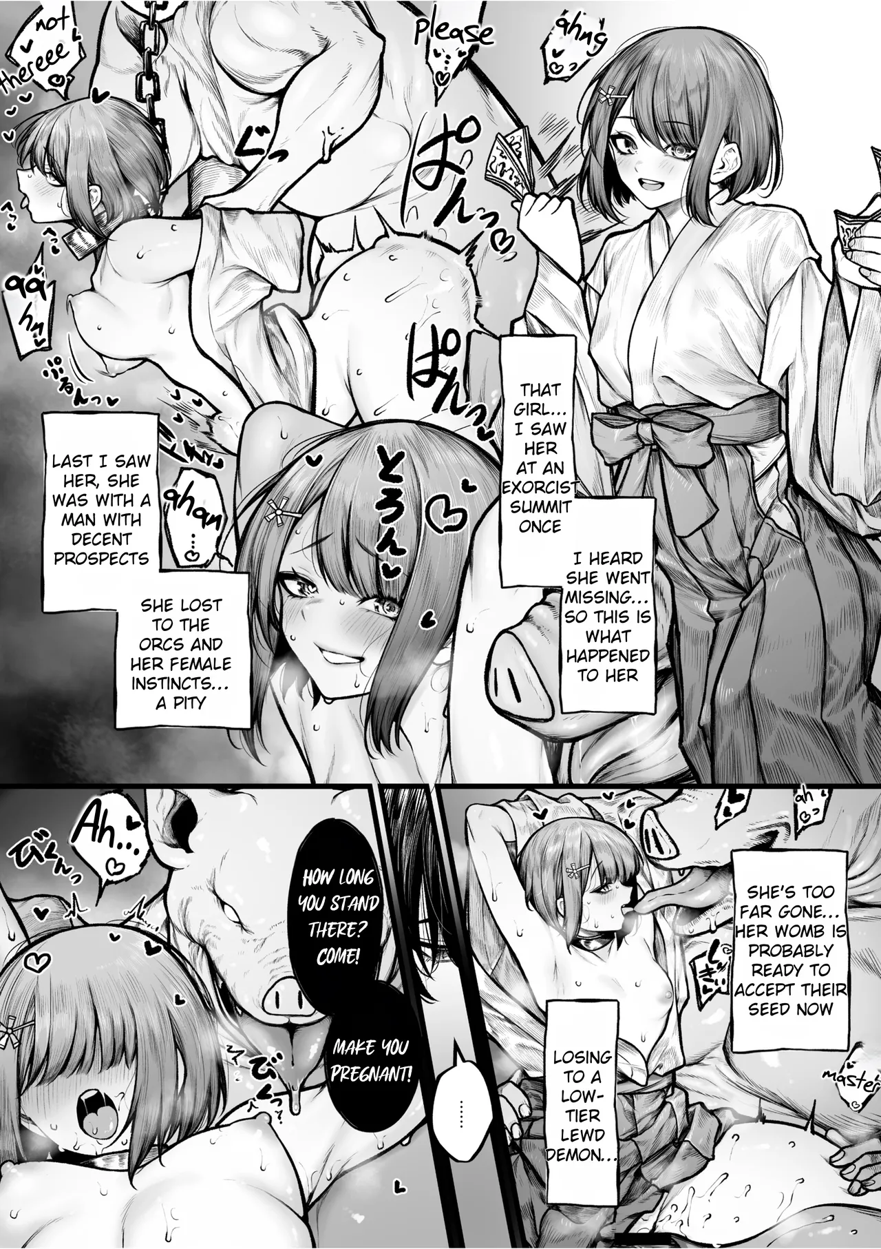 Haraiya Isn't Going to Lose to Orcs porn comic picture 2