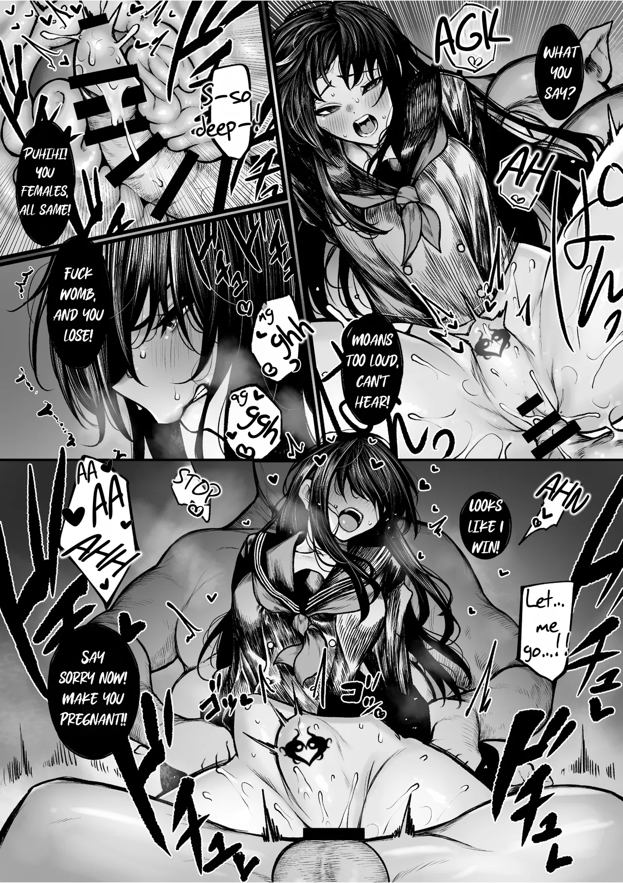 Haraiya Isn't Going to Lose to Orcs porn comic picture 7