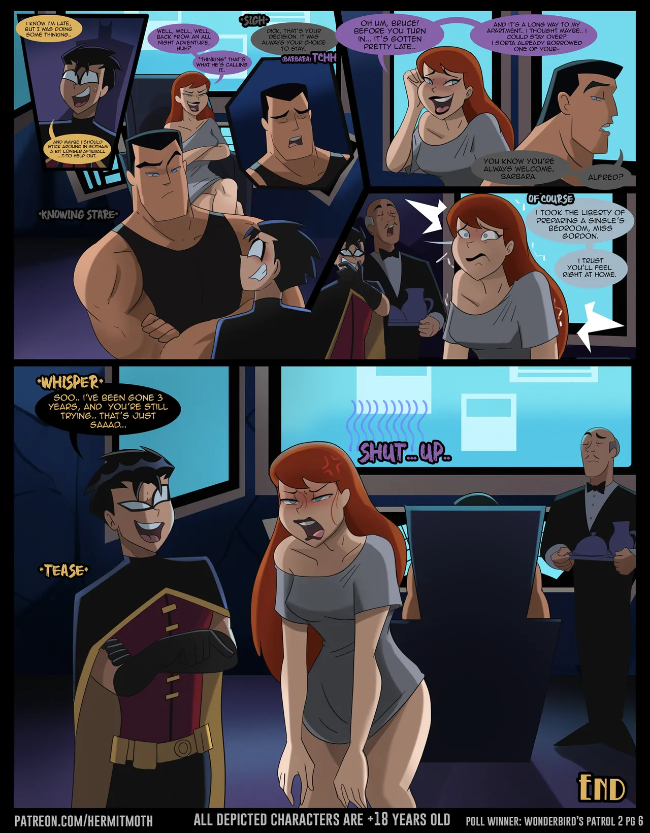 Harley x Robin: Wonderbird's Patrol porn comic picture 6