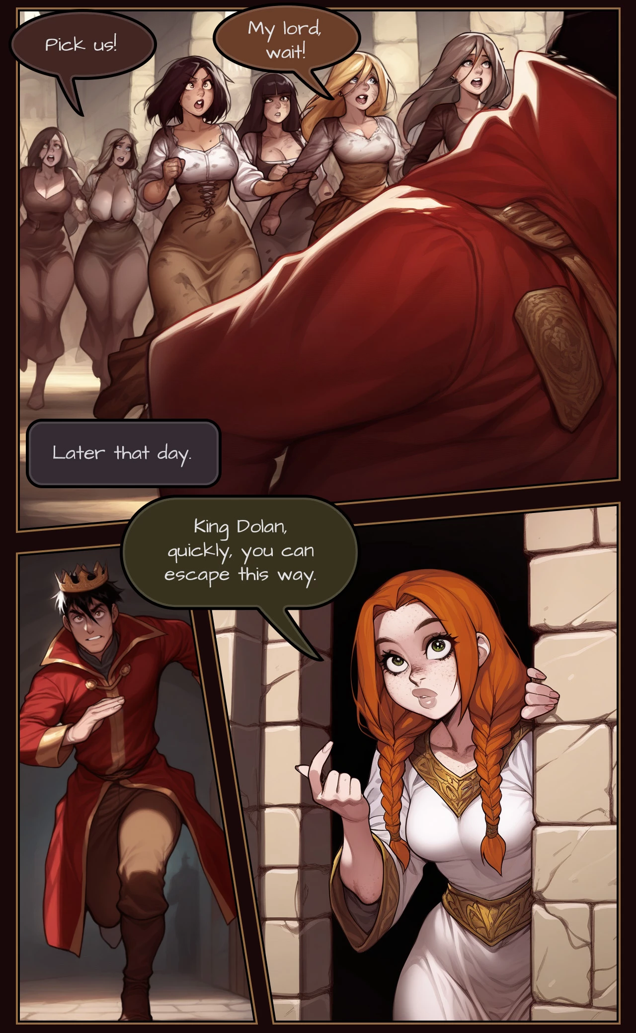 Harper's Keep 2. The New King porn comic picture 5