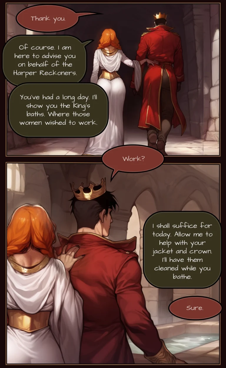 Harper's Keep 2. The New King porn comic picture 6
