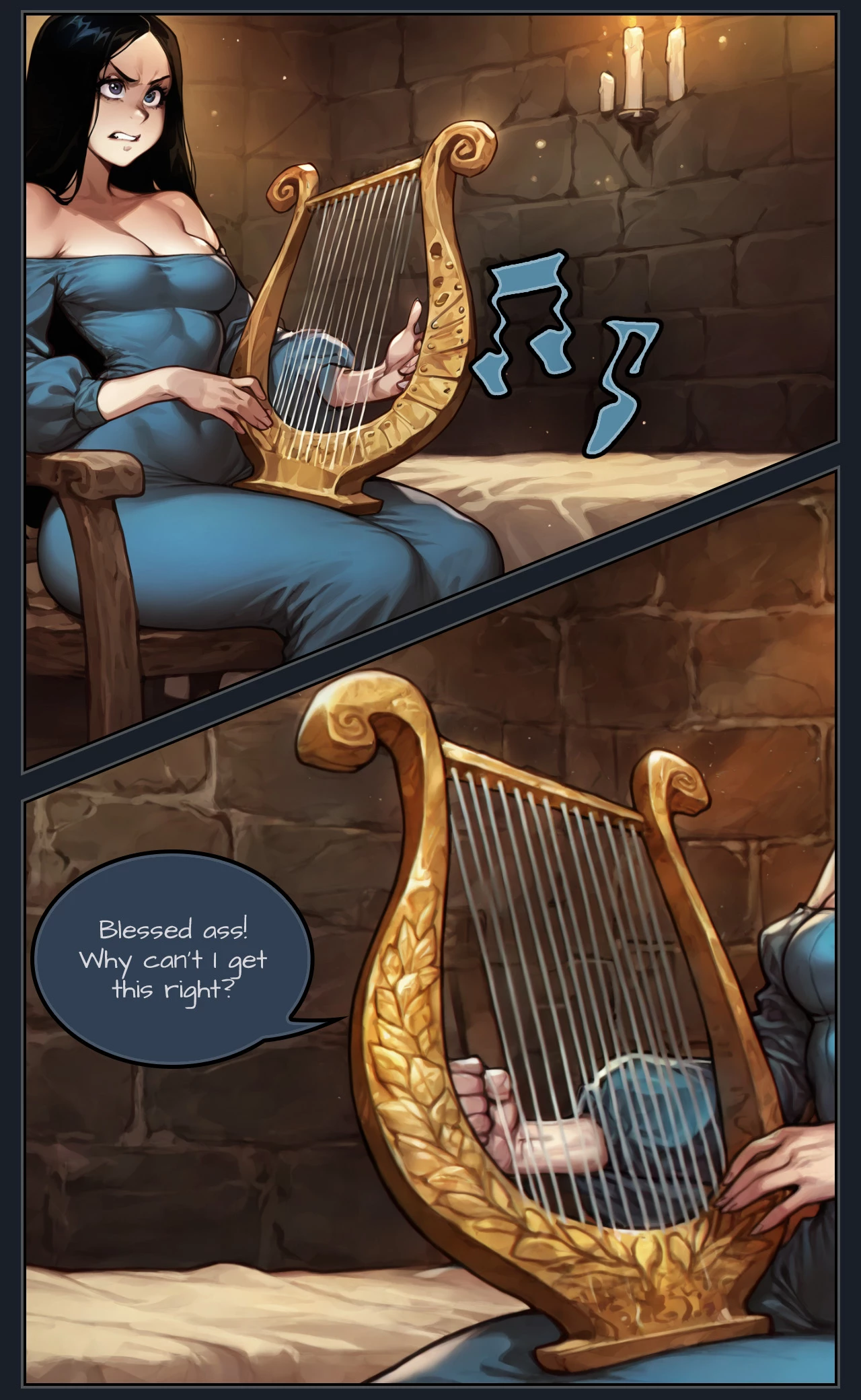 Harper's Keep 3 porn comic picture 3