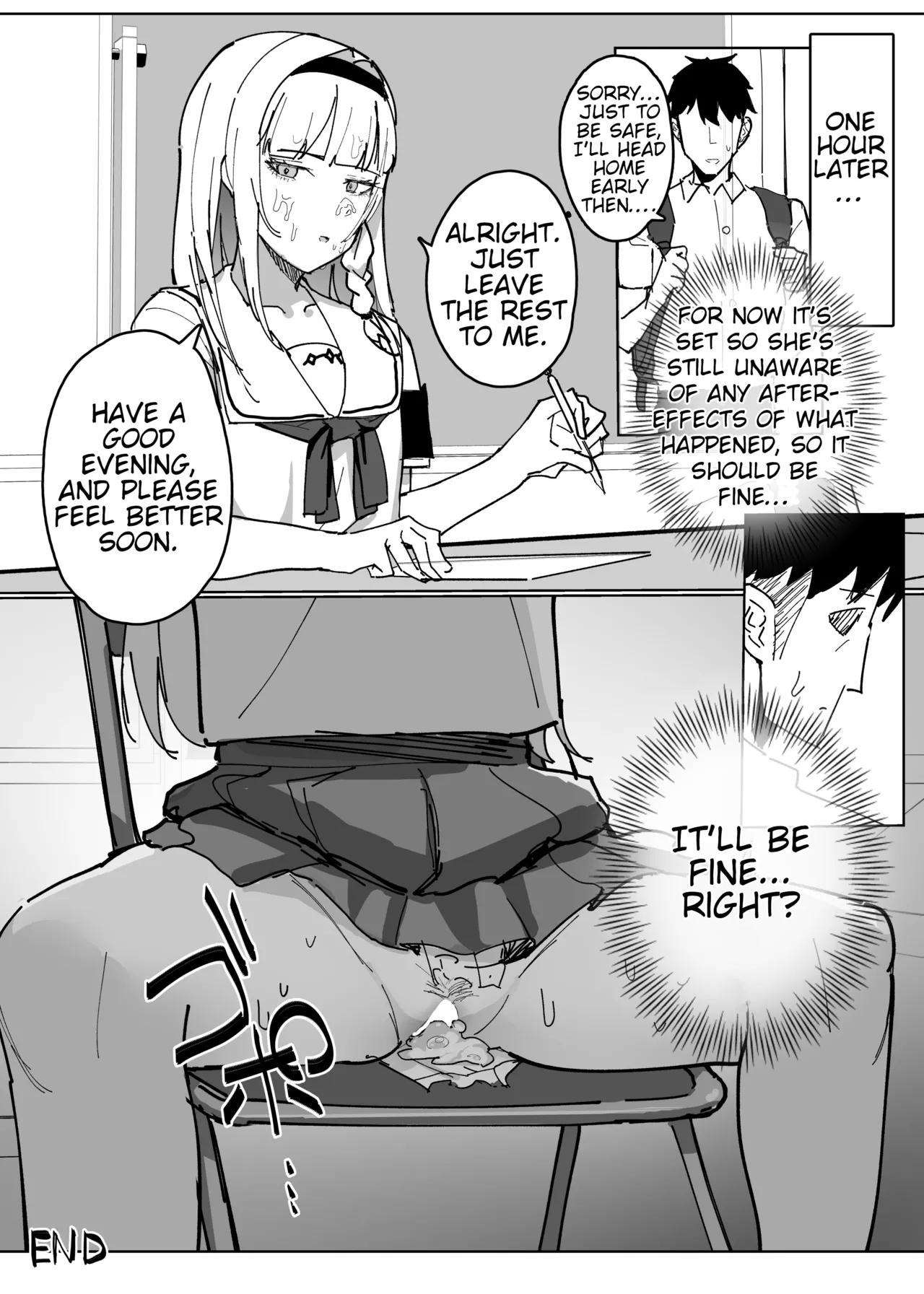 Having Free Use of The President with a Perception Blocking App porn comic picture 38