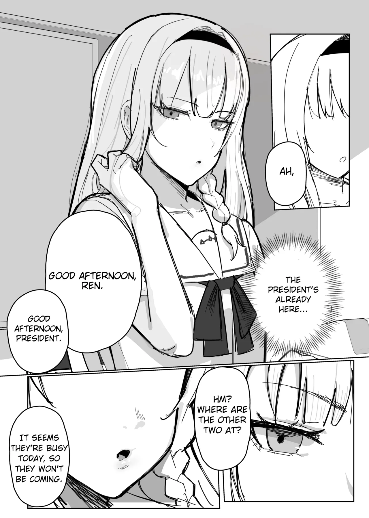 Having Free Use of The President with a Perception Blocking App porn comic picture 8