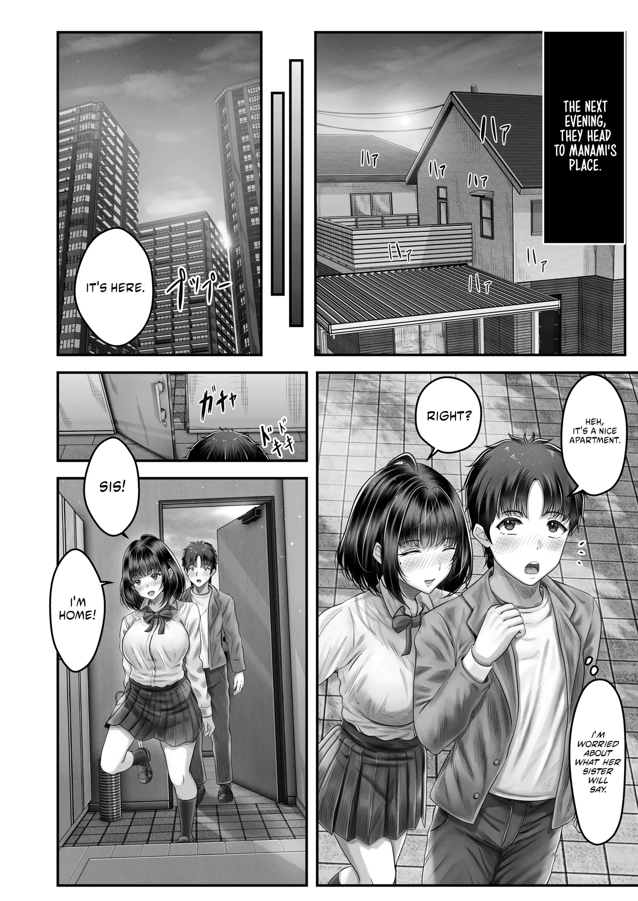 Having Sex With A Large Age Gap Black-Haired Sisters | Sono toshi no hanareta kurokami shimai to omaruko suru hanashi porn comic picture 23