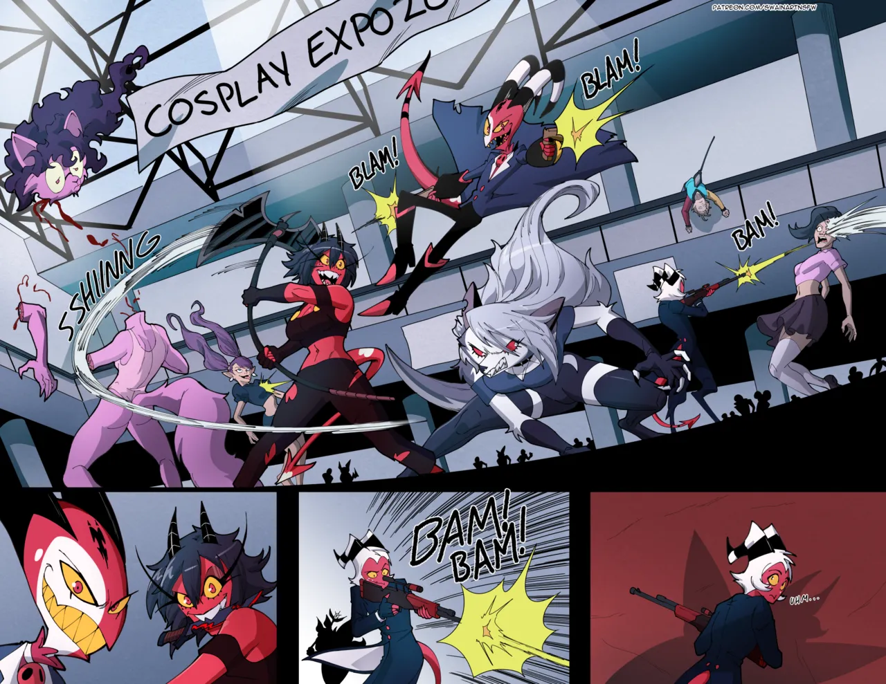 HELLUVA TRIO 2 (Ongoing) porn comic picture 23