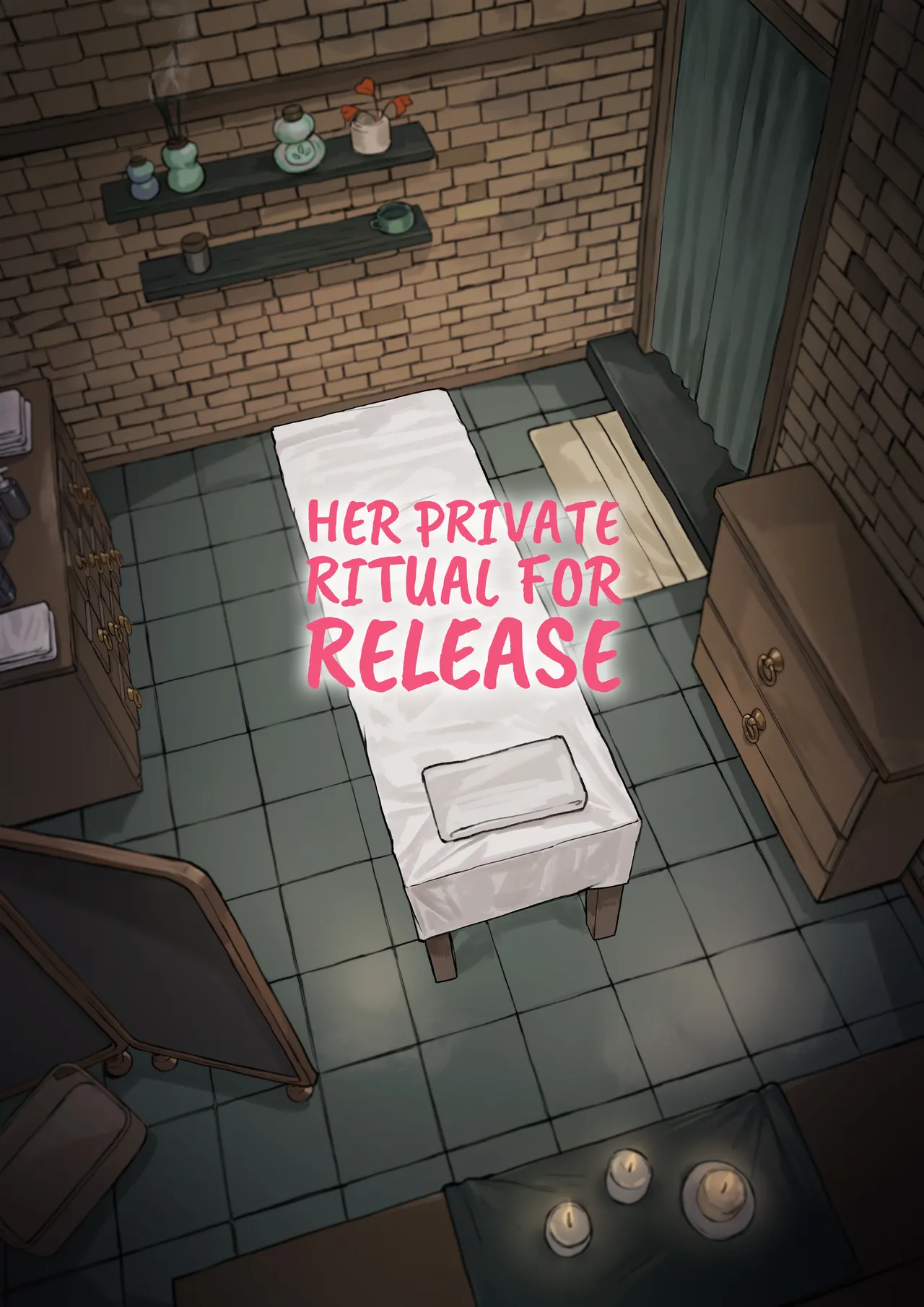 Her Private Ritual for Release porn comic picture 1