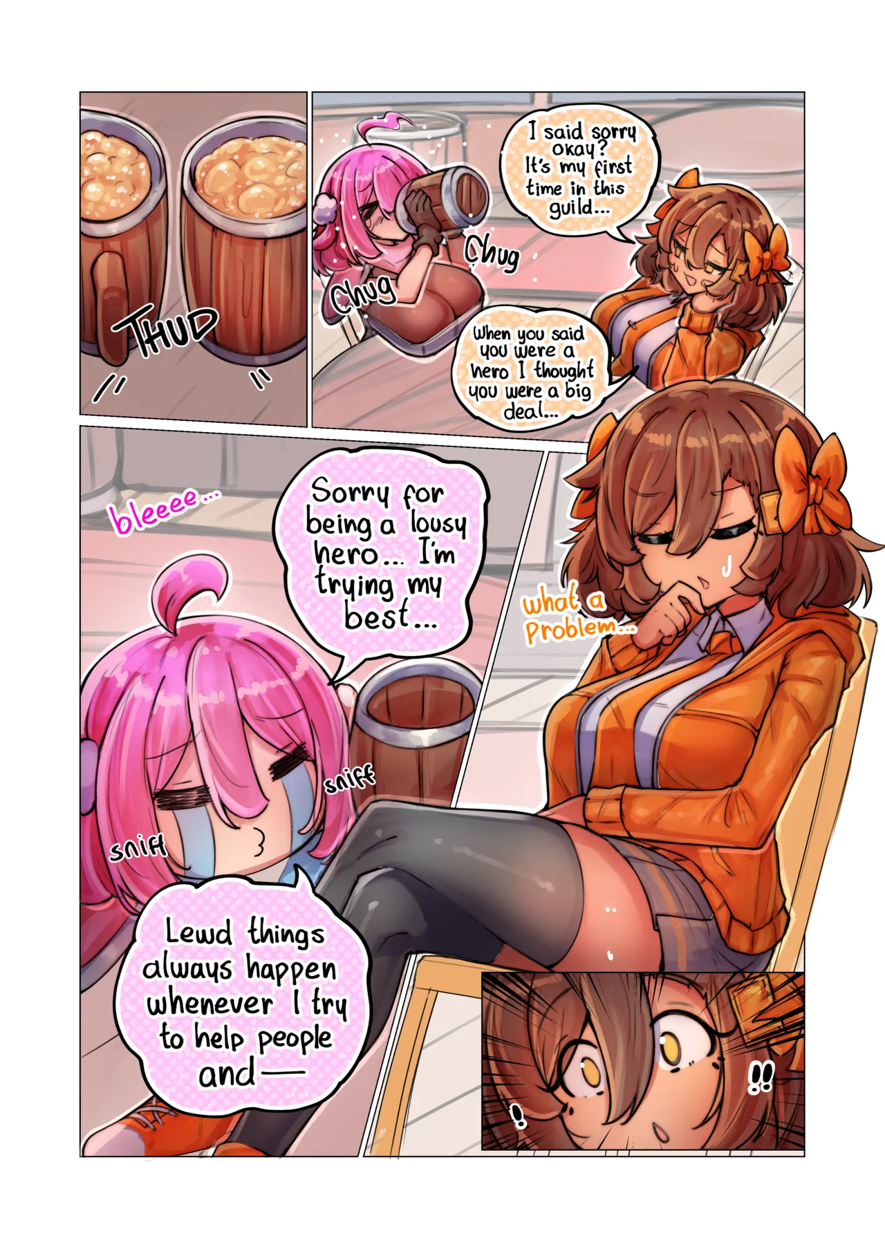Hero's Fanza porn comic picture 8