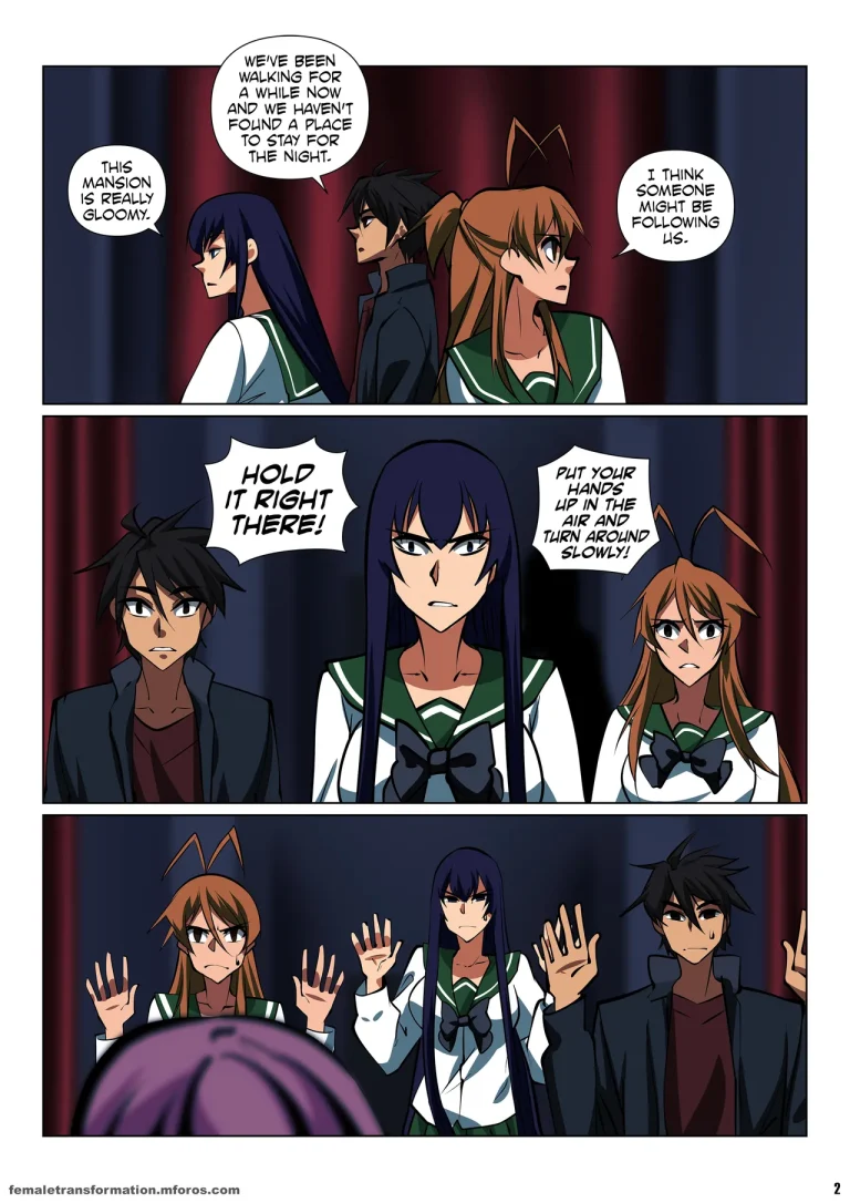 High School of the Werewolf 3 porn comic picture 3
