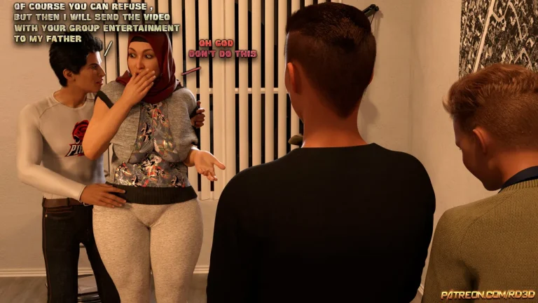 Hijab Amateures 5 - Weak points porn comic picture 9