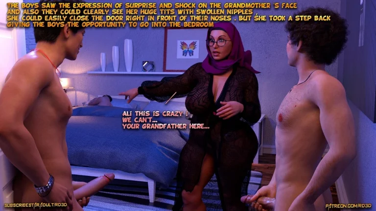 Hijab Amateures 7- Night Visit For Fatima porn comic picture 3