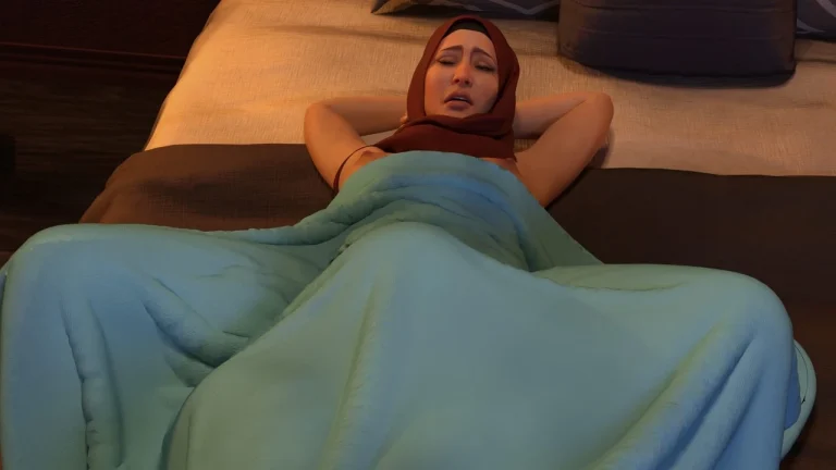 Hijab Amateures 7- Night Visit For Fatima porn comic picture 75