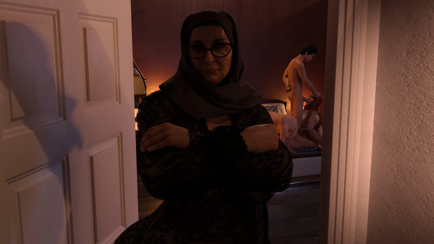 Hijab Amateures - Night Visit For Fatima 2 porn comic picture 14