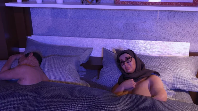 Hijab Amateures - Night Visit For Fatima 2 porn comic picture 2