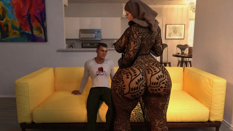 Hijab Amateures - Night Visit For Fatima 2 porn comic picture 42