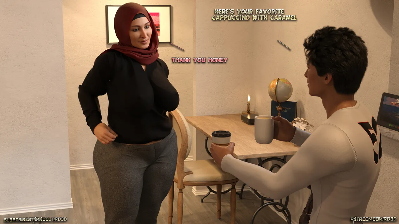 Hijab Amateurs 6 Mrs. Assad one day story porn comic picture 15