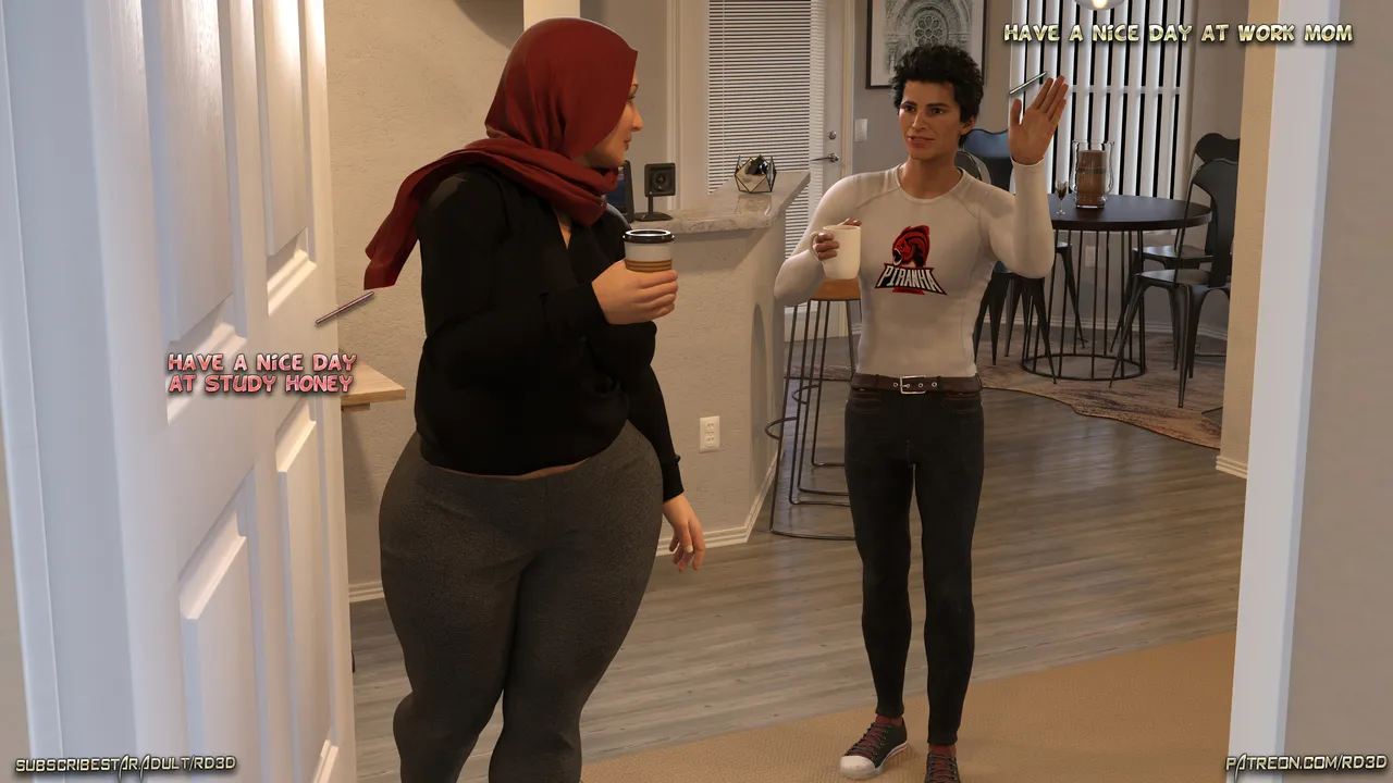 Hijab Amateurs 6 Mrs. Assad one day story porn comic picture 16