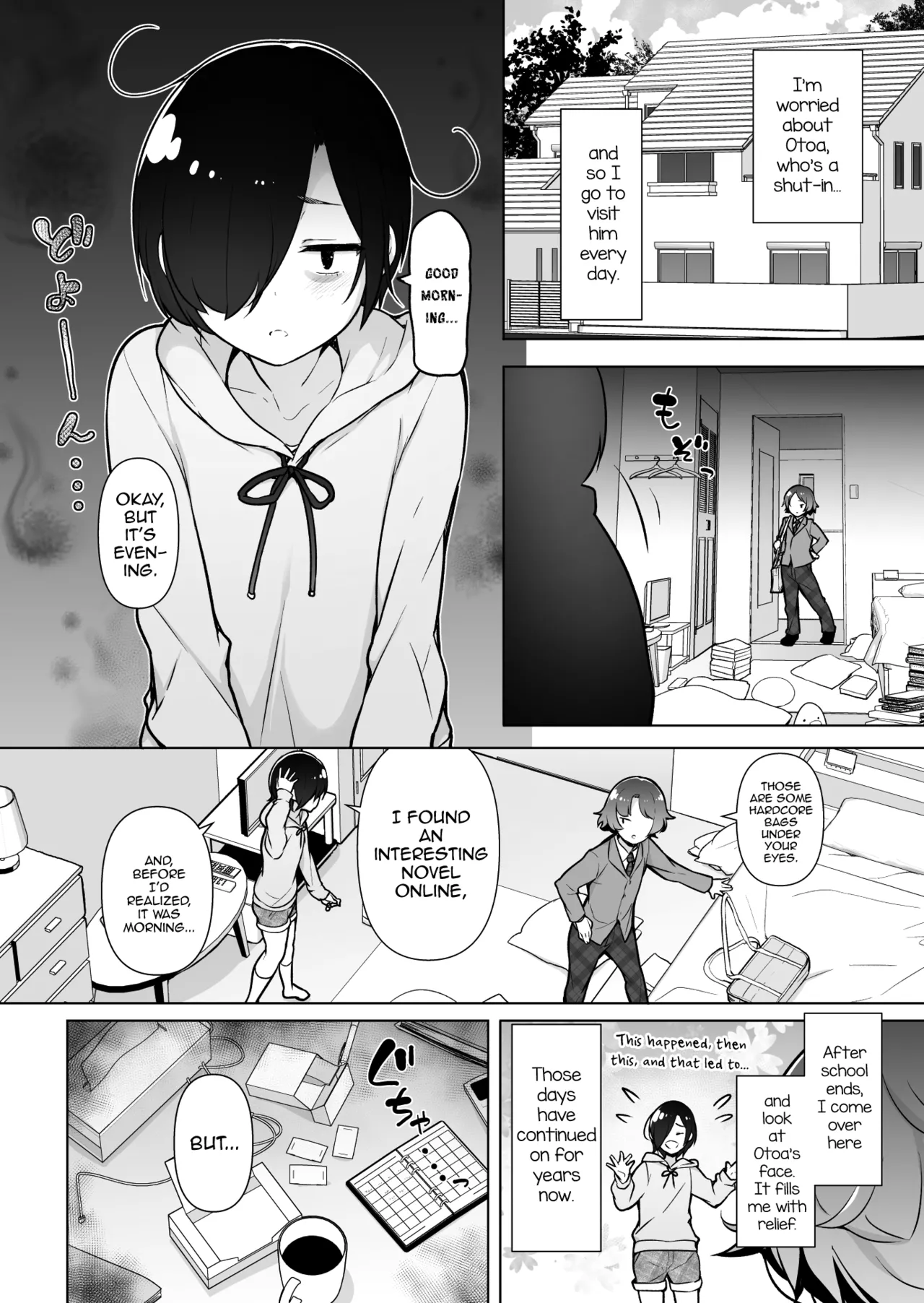 Hikikomori na Otokonoko porn comic picture 3