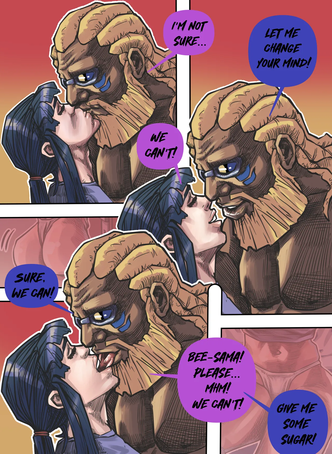 Hinata stays home alone porn comic picture 5