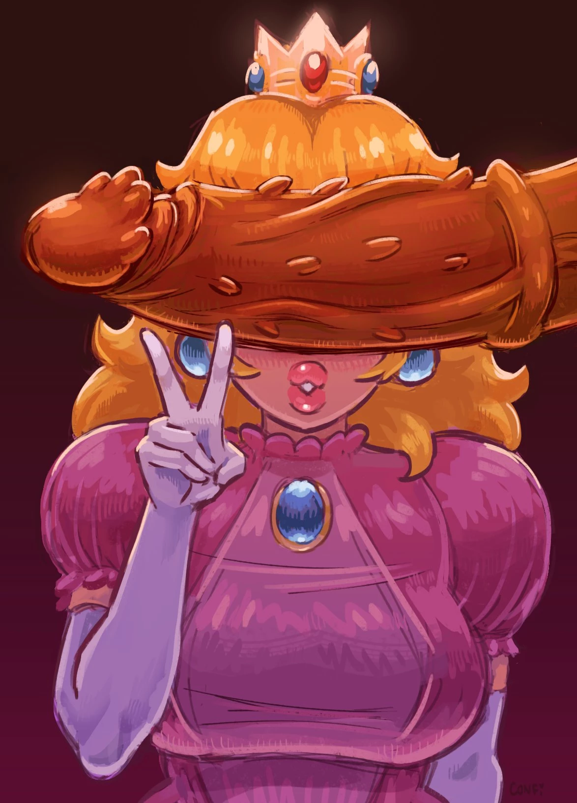 His Peach porn comic picture 7